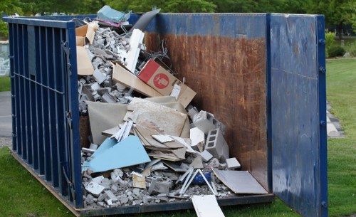 Organized clearance process in an Upminster home