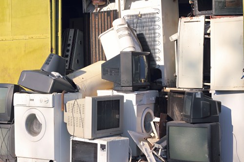Recycling office electronic waste
