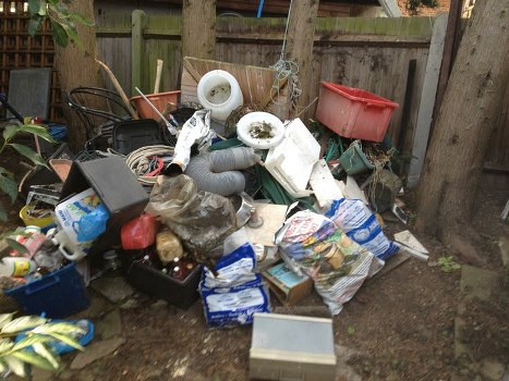 Recycling center processing materials in Upminster